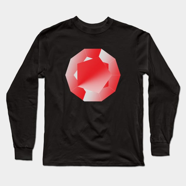 Lucky diamond Long Sleeve T-Shirt by aceofspace